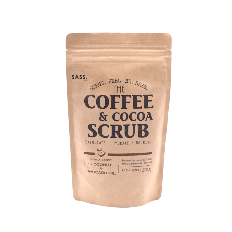 SASS Coffee & Cocoa Body Scrub