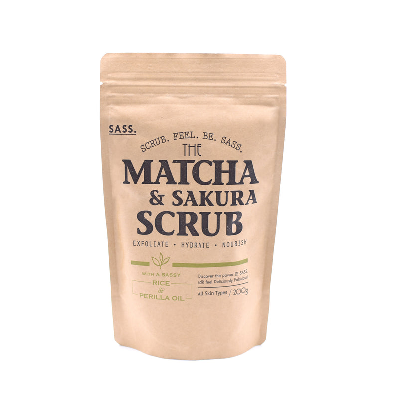 SASS Matcha & Sakura Body Scrub